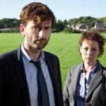 David Tennant and Olivia Colman play mismatched detectives thrown together to solve a murder in “Broadchurch.” 