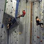 Central Rock Gym in Watertown (above) and Brooklyn Boulders Somerville both opened in the last three months, an indicator of the sport’s rapid growth.