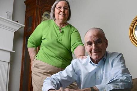 Terrie and Jim Lambert, who was diagnosed with Alzheimer’s, but was found to have a treatable brain disorder.

