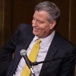 New York mayoral hopefuls Anthony Weiner, Bill Thompson, John Liu, and Bill de Blasio participated in a candidate forum on Tuesday. De Blasio, who has been an election afterthought for months, has gotten a boost in the past few weeks.