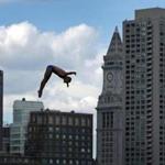 The Red Bull Cliff Diving World Series returns to Boston this weekend at the Institute of Contemporary Art.