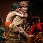 Akash Chopra, 10, plays the lead role of Mowgli in the Huntington Theatre’s upcoming production of “The Jungle Book.” 