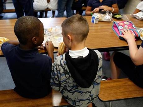 Boston school officials are hoping more students will eat the school lunches now that cost is not a barrier.
