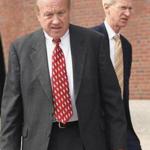 Disgraced Chelsea housing chief Michael E. McLaughlin (left) is slated to plead guilty to state campaign finance charges today, court records indicate.