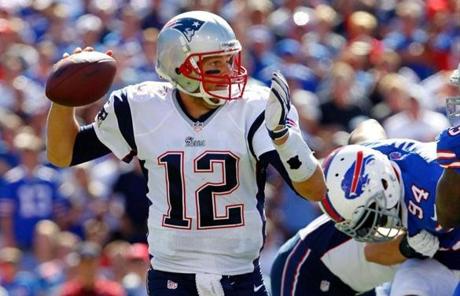 Tom Brady was 29-for-52, with 288 yards, two touchdowns, one interception, and one fumble.
