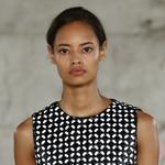 Edun was among a large number of designers to feature  white and black on the runway.