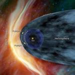 The Voyager 1 has left the bubble blown by a wind of fast-moving particles that emanate from the sun, some researchers argue.
