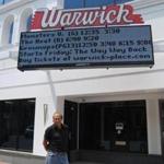 Harold Blank owns the Warwick Cinema in Marblehead.  