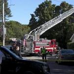 Police, fire, and emergency personnel responded to an explosion at an apartment building in Hyde Park on Friday.