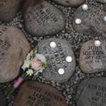 Sixty-six names were added to the Garden of Peace memorial on Beacon Hill on Thursday.