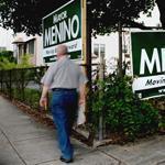 None of the fledgling vote-wrangling apparatuses compares with the 20-year-old voter engine maintained with such care by the outgoing mayor, Thomas M. Menino, who was invulnerable on Election Day. These signs were from his last campaign, in 2009.