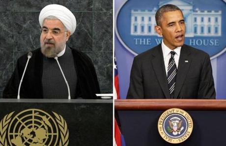President Barack Obama said he’s spoken by phone with Iranian President Hassan Rouhani.
