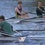 Participants practiced on Friday for the weekend’s Head of the Charles Regatta.
