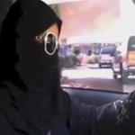 In this image provided by theOct26thDriving campaign, a Saudi woman sat behind the wheel of a car. She said she drove to the grocery store without being stopped or harassed by police.