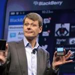 BlackBerry says CEO Thorsten Heins is stepping down.