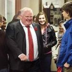 Mayor Rob Ford gave a tour of his office during “Take Your Kids to Work Day” at City Hall.
