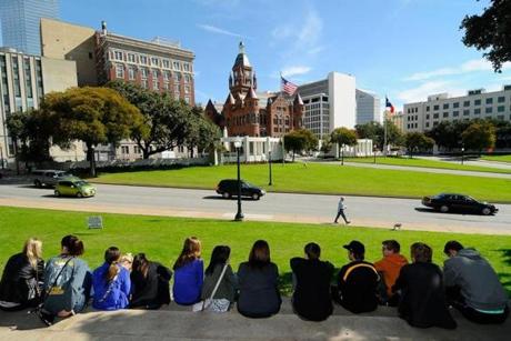 Dallas will hold an official ceremony Friday at Dealey Plaza, which is visited by thousands of people each day.
