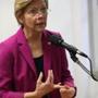 “I pledge to serve out my term,” said Senator Elizabeth Warren, whose political future has been the subject of intense speculation.