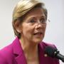 Senator Elizabeth Warren spoke in Boston on Wednesday.