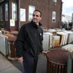 Somerville Mayor Joseph Curtatone  sees economic potential in the area around the new MBTA station in Union Square.