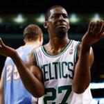 Jordan Crawford wasn’t happy with this call in the second half, but he’s enjoying his new role in Boston.