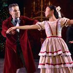 Peter DiMuro and Amy Chan during dress rehearsal for José Mateo Ballet Theatre’s “The Nutcracker.” 