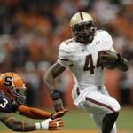Boston College running back Andre Williams rushed for 2,102 yards this season.