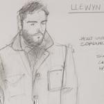 A sketch by costume designer Mary Zophres for the Coen brothers’ “Inside Llewyn Davis.”