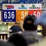 The $636 million jackpot was the second-largest lottery prize in US history.