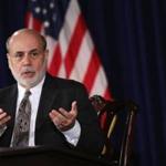 Federal Reserve Board Chairman Ben Bernanke spoke at a news conference Wednesday  in Washington, DC