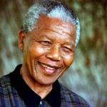 South African President Nelson Mandela