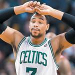 The frustration shows on the face of Jared Sullinger as the Celtics are about to lose for the ninth straight time.