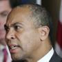 Governor Deval Patrick, joined by Boston Mayor Martin Walsh, announced a series of climate change initiatives Tuesday.