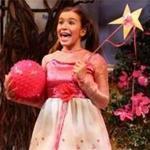 Margaret McFadden, an eighth-grader, plays Pinkalicious Pinkerton, the girl obsessed with all things pink, in the Boston Children’s Theatre production of “Pinkalicious the Musical.”