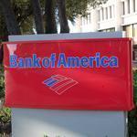 Bank of America waives a $12 monthly checking account maintenance fee if customers direct deposit at least $250 each month.