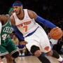 Carmelo Anthony and yhe Knicks hit 10 of 20 3-pointers and shot 53.7 percent overall.