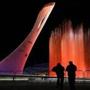 The Olympic cauldron in Sochi will be lit on Friday to officially open the Winter Games. (AP Photo/Julie Jacobson)