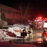Emergency crews from several localities responded to an explosion at a ball bearing plant in Peterborough, N.H.