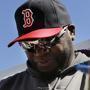 David Ortiz arrived in Red Sox camp on Tuesday. 