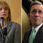 In the monthlong caucus process, Attorney General Martha Coakley trails Treasurer Steven Grossman so far, but she leads by a wide margin in polls among the Commonwealth’s Massachusetts Democratic voters.

