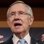 Senate majority leader Harry Reid has pledged to allot time to anyone who wants to discuss climate change at party lunches or on the Senate floor.