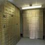 These days many safe deposit boxes, like the one held by Nancy Sarris of Belmont Savings, remain empty. 
