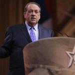 ‘‘If this nation forgets our God, then God will have every right to forget us,’’ former Arkansas Governor Mike Huckabee said.