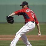 Red Sox pitcher Clay Buchholz.