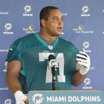 Jonathan Martin was traded to the 49ers from the Dolphins.