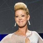 Adrianne Haslet-Davis danced the rhumba at a TED Conference in Vancouver on March 19. 