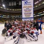 UMass-Lowell, off its second straight Hockey East title, is the No. 2 seed in the Northeast.