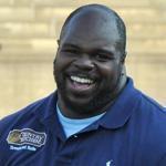 Vince Wilfork. (Photo by Stephen Lovekin/Getty Images for Best Buddies)