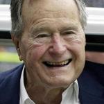 Former President George H.W. Bush.