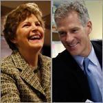 On Monday, allies for Jeanne Shaheen and Scott Brown took up the fight.